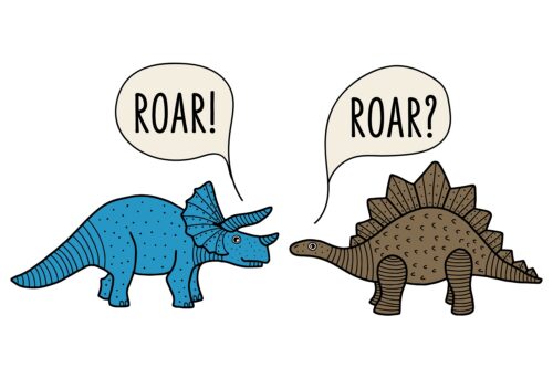 Dinosaur miscommunication